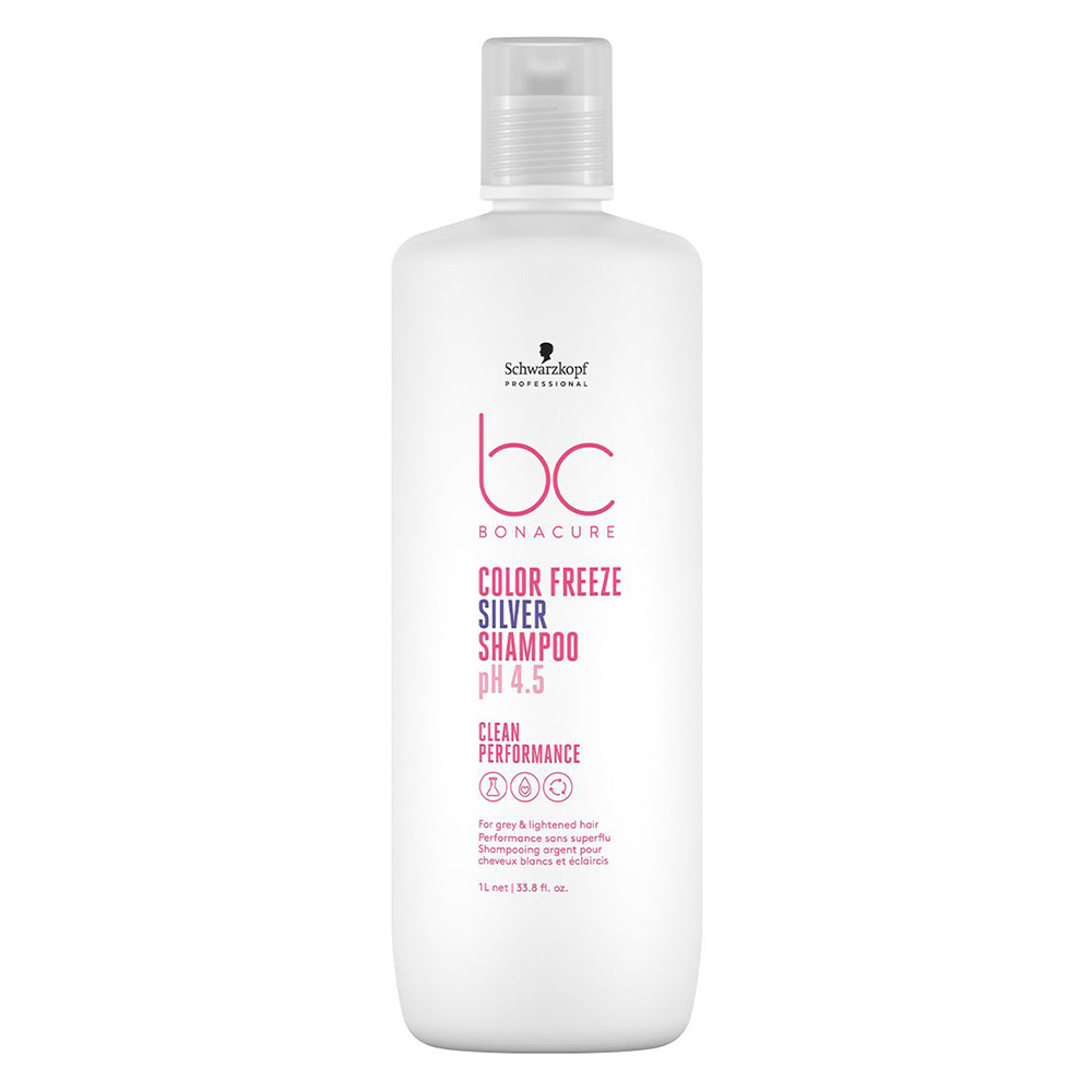 Schwarzkopf Professional PH 4.5 Color Freeze Shampooing BC Bonacure Cheveux blancs et éclaircis 1000 ml