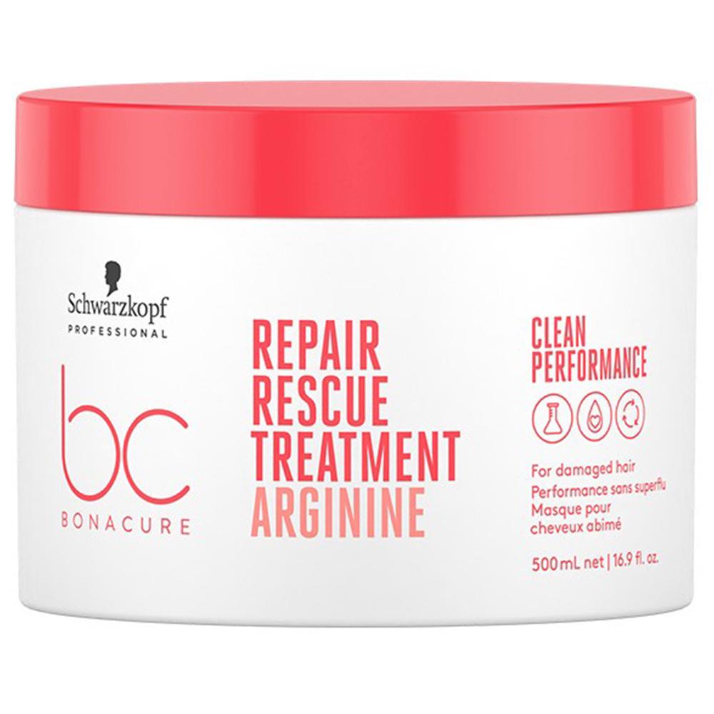 Schwarzkopf Professional Peptide Repair Rescue Masque BC Boncaure Pour Cheveux Sensibilises fins à normaux 500ml