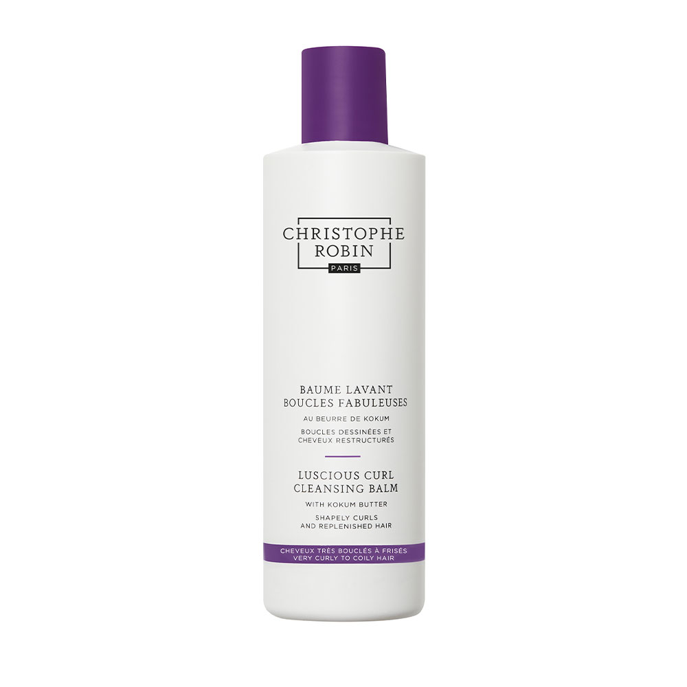 Christophe Robin Rituel Boucles Fabuleuses Baume Lavant au beure de Kokum Cheveux très bouclés à frisés 250ml