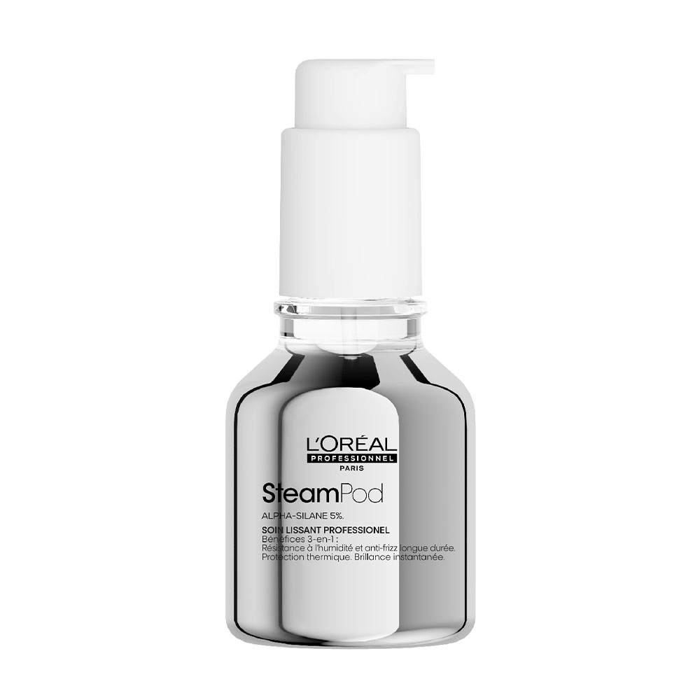 L'Oréal Professionnel Steampod Soin Lissant Professionnel Tous Types de Cheveux 50ml