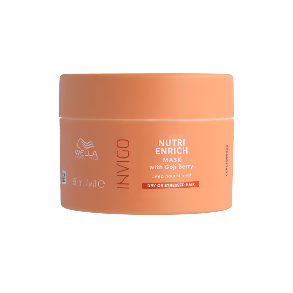 Wella Professionals Invigo Nutri-Enrich Masque Nourrissant Cheveux Secs Et Fragiles 150ml