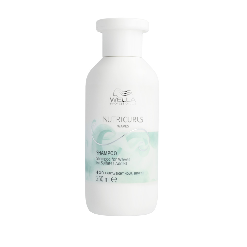 Wella Professionals Nutricurls Shampooing Cheveux Ondules 250ml