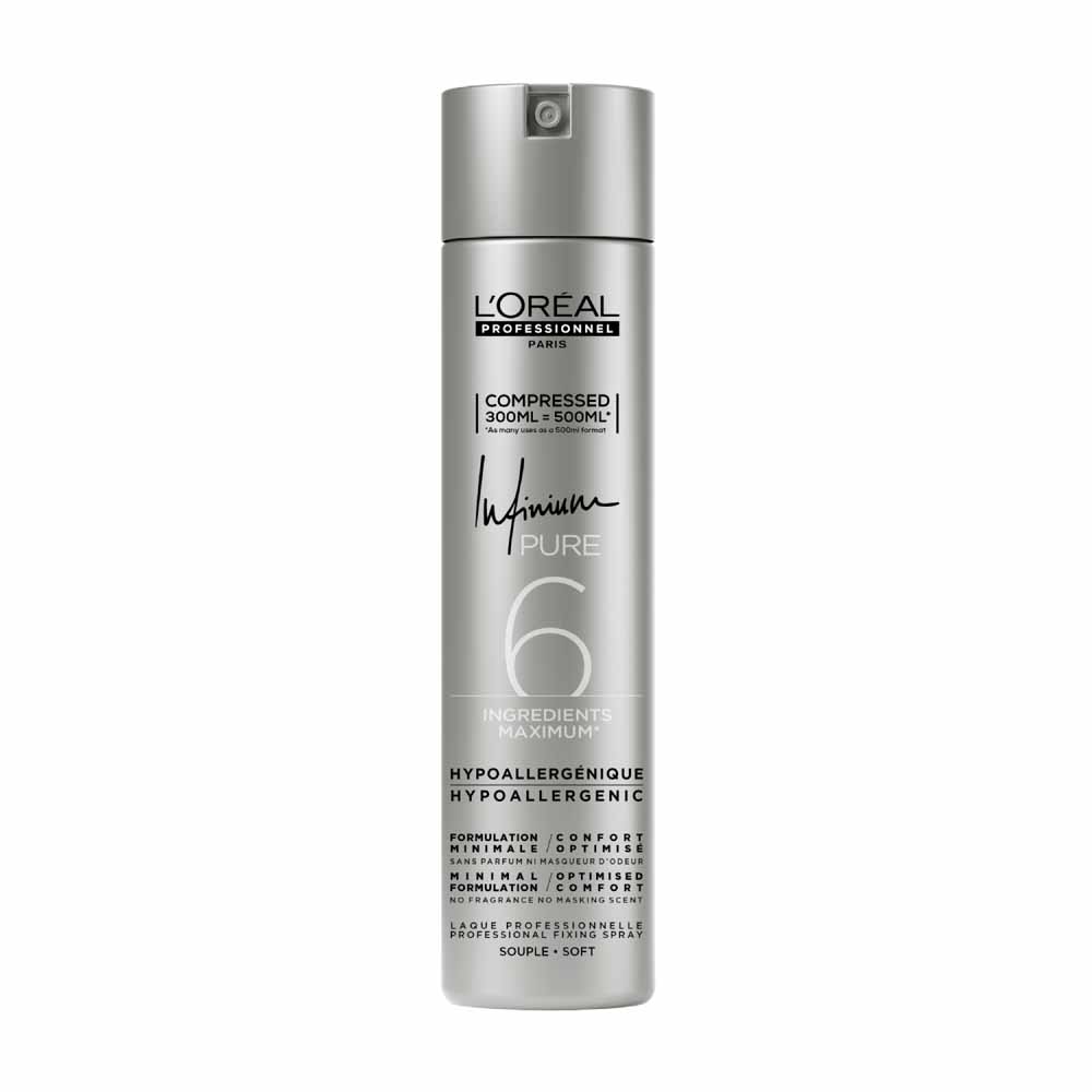 L'Oréal Professionnel Tecniart Pure 6 Laque Fixation Souple 300ml