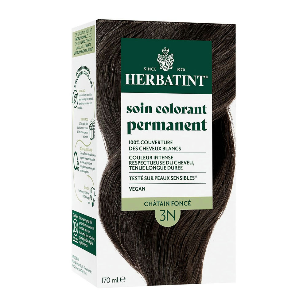 Herbatint Colorant Permanent Aux Extraits Vegetaux 150ml