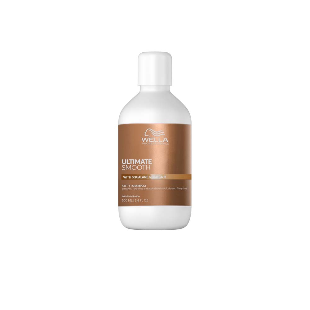Wella Professionals Ultimate Smooth Shampoing nourrissant Cheveux secs, ternes ou frisés 100ml