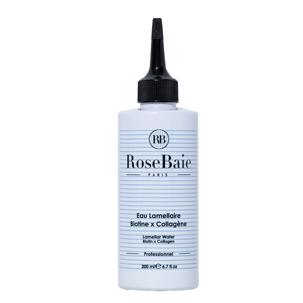 Rosebaie Biotine et collagène Eau lamellaire Cheveux affaiblis et abimés 200ml