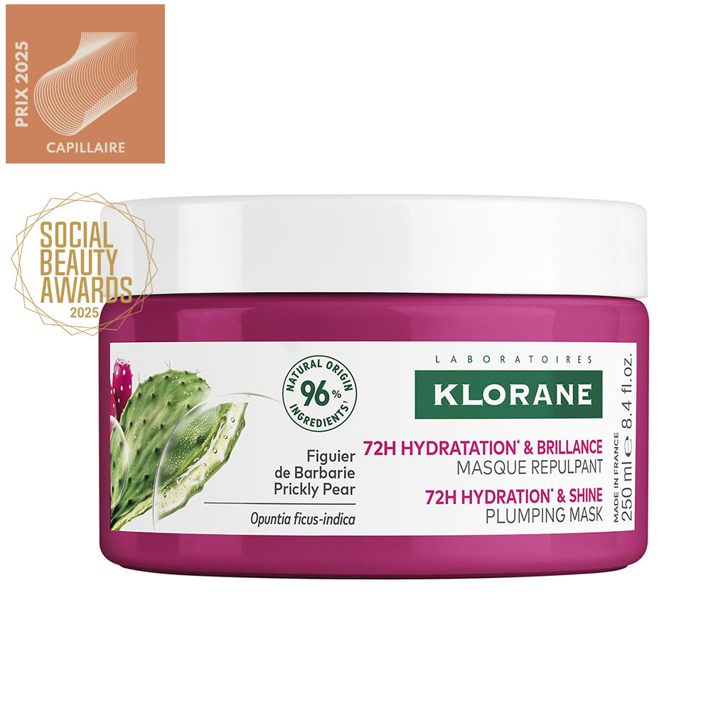 Klorane Figuier de Barbarie Masque repulpant 72h Hydratation & Brillance 250ml