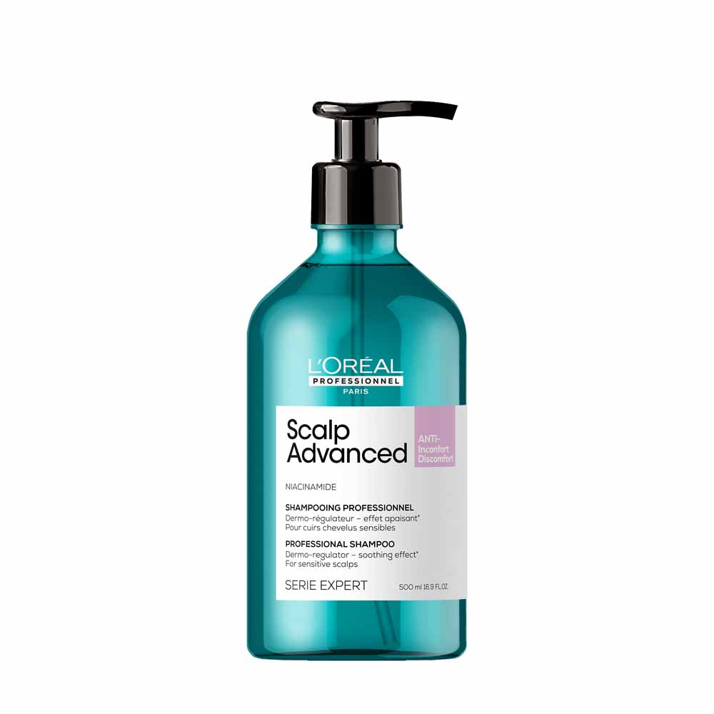 L'Oréal Professionnel Scalp Advanced Shampoing niacinamide dermo-régulateur apaisant 500ml