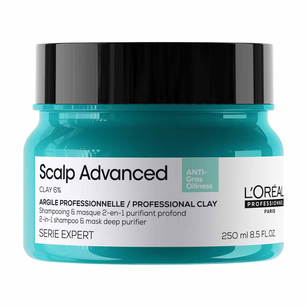 L'Oréal Professionnel Scalp Advanced Argile professionnelle shampoing et masque 2-en-1 250ml