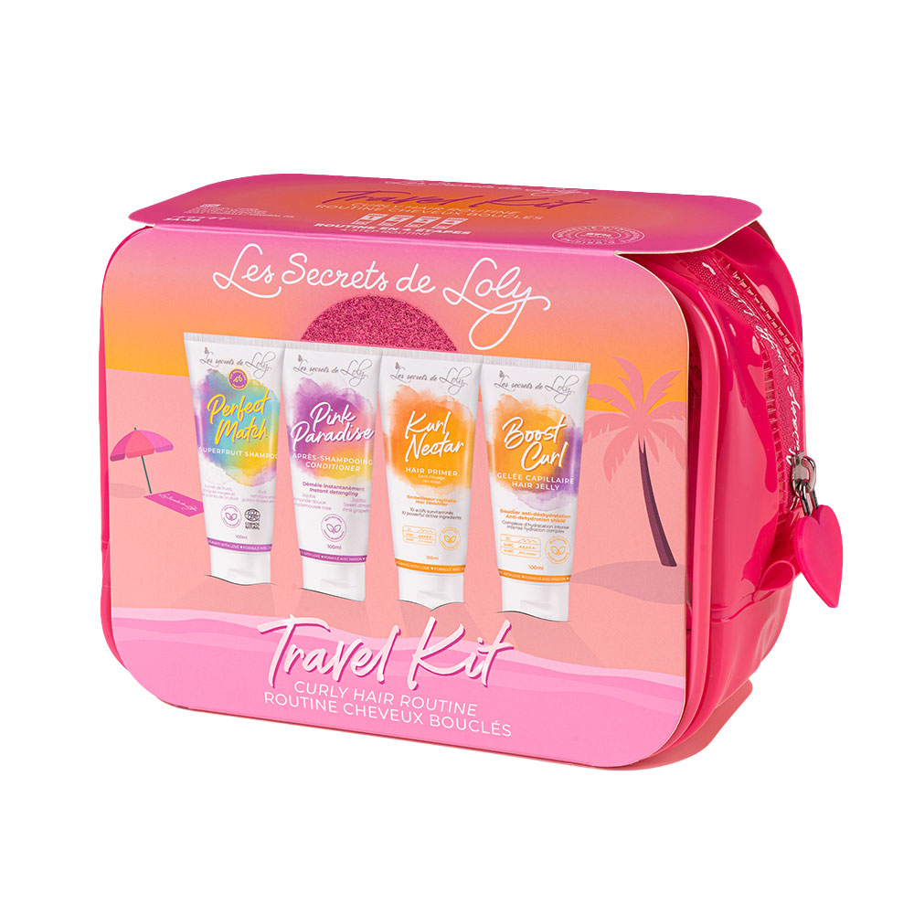 Les Secrets de Loly Trousse Voyage Cheveux Bouclés